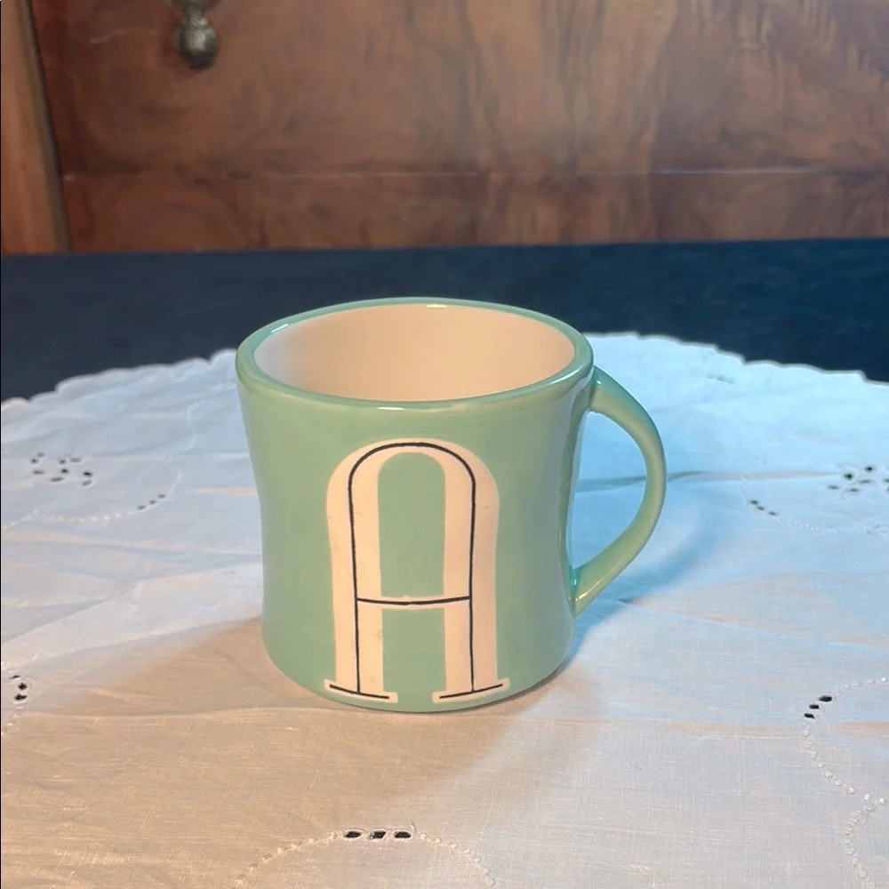Anthropologie “A” Mug